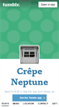 Mobile Screenshot of crepeneptune.com