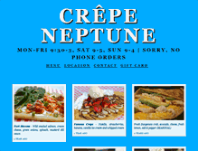 Tablet Screenshot of crepeneptune.com
